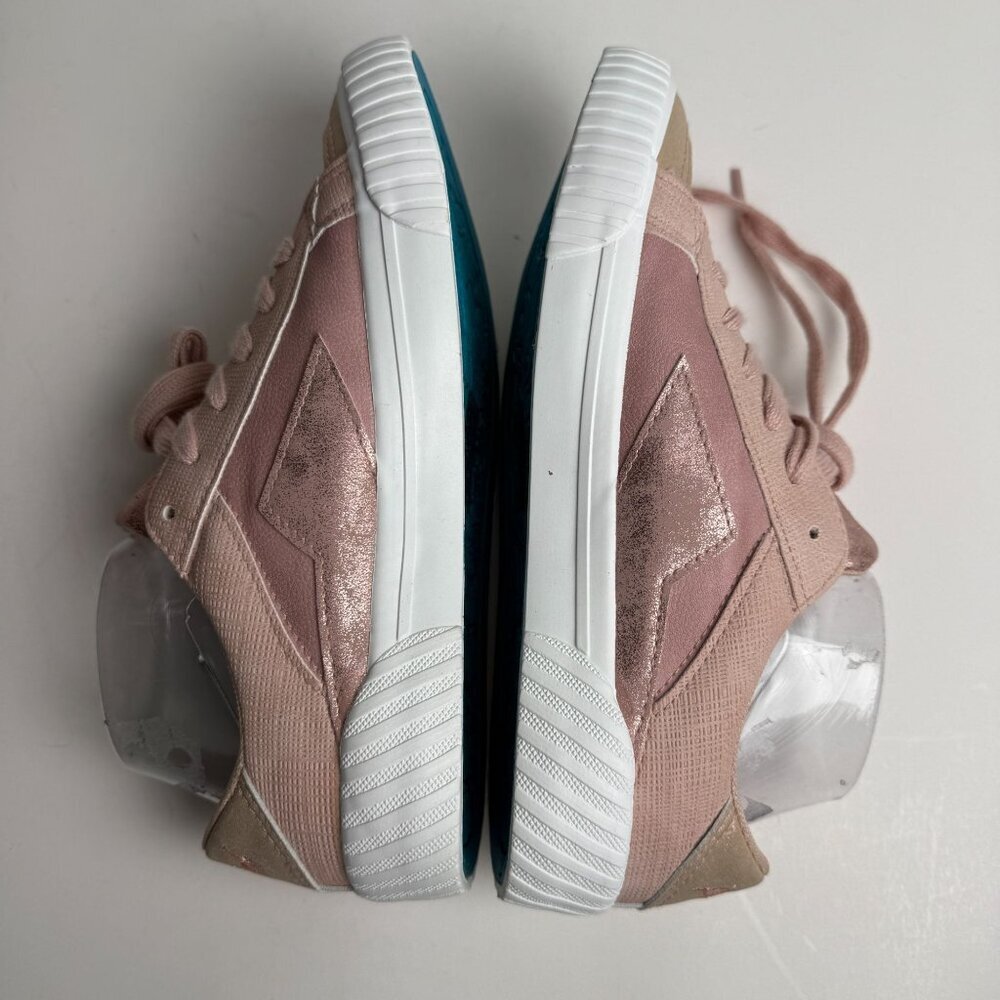 Blowfish Malibu Sneakers NWOT Willa Low Top Pink Orbital Withered Rose Sz 8 - Picture 7 of 10